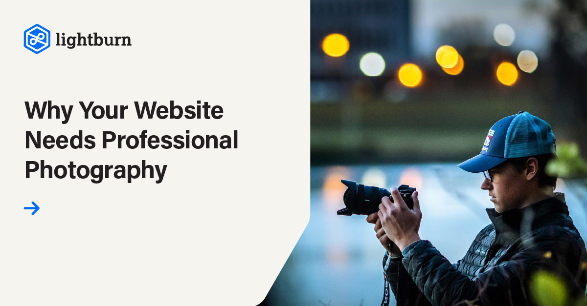 Why your website needs professional photography Lightburn