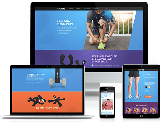 Full-service Shopify Ecommerce web development across all devices.