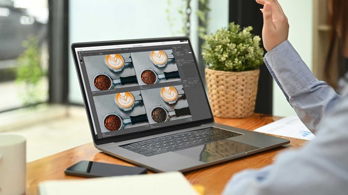 An individual exporting images for web.